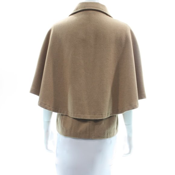 SAKS WOOL BLEND CAPE JACKET SIZE MEDIUM/LARGE - Picture 3 of 3